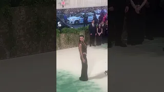 Kendall Jenner has arrived at the Met Gala!