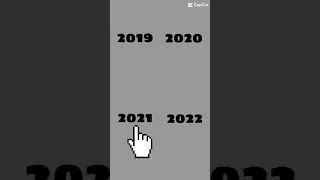 2019 vs 2020 vs 2021 vs 2022