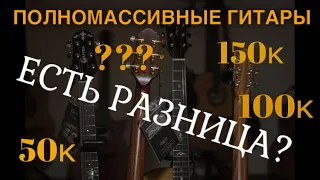 Какую полномассивную гитару выбрать???