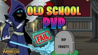 Attempting Old School PVP in AQW...