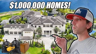 Trash Picking Million Dollar Homes - What Do They Throw Away?!
