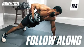 FOLLOW ALONG Dumbbell Strength + Fat Burning Tabata Workout FFL