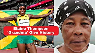 Elaine Thompson 'Grandma' React To Her Diamond league & Give Special Story