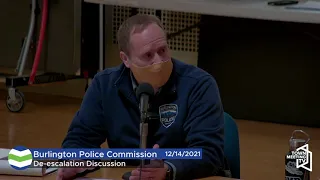 Burlington Police Commission - 12/14/2021