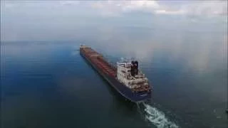 DJI Phantom 3 fun filming ship