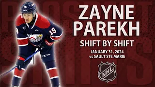 Zayne Parekh vs Sault Ste Marie | Jan 31 2024