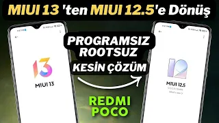 How to Downgrade from MIUI 13 to MIUI 12.5? (FINAL SOLUTION) Easiest Method