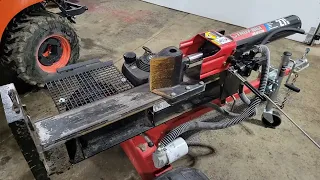 log splitter modifications DIY