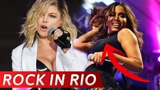 FERGIE DANÇA 'PARADINHA' DA ANITTA NO ROCK IN RIO 2017