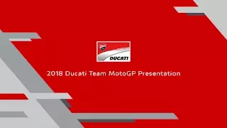 Ducati MotoGP 2018 Presentation (ENG)