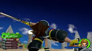 Sora's Reaction Command on Charizard