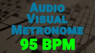 95 BPM Audio-Visual Metronome/Click Track