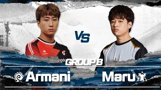 [2022 GSL Season 1] Ro.20 | Группа B | Матч 2: Armani (Z) vs. Maru (T)