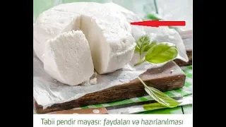 Mağazada Saxta Pendirlər Satılır - Əslində Təbii Pendir Belə Hazırlanmalıdır