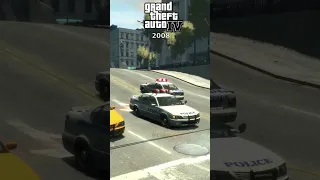 POLICE CAR (2001-2024) GTA EVOLUTION  @TomsGTACenter #gta #gtasanandreas #gta5 #gtav #gaming #gta6