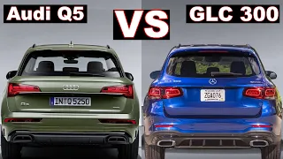 Audi Q5 vs Mercedes GLC (2021) audi q5 vs glc! Is q5 Interior much better? (walkaround review)