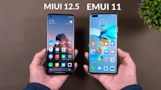 MIUI 12.5 VS EMUI 11 - SPEED COMPARISON