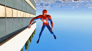 GTA 5 IRON SPIDERMAN Ragdolls Compilation Episode 01 (Euphoria Physics Showcase)