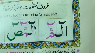 Learn Quran in English Beginner level - Noorani Qaida - Learn Quran for Beginners Lesson 8