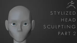 How to sculpt eyes in Zbrush - Tutorial Part 2 - Sculpting the Head