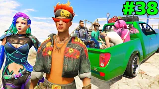 Free Fire หนังสั้น ยอดนักซิ่ง วิ่งไปเที่ยว ตั้งแคมป์บนภูเขา EP38 | GTA V Mod