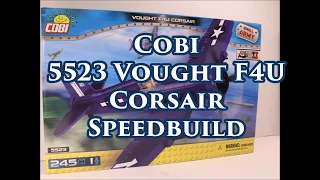 Cobi 5523 Vought F4U Corsair-Speedbuild