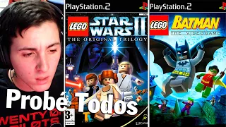 Probé Todos los LEGO de PS2 para Encontrar el Mejor