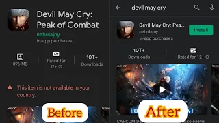 How to download Devil May Cry Peak of combat android global version#gaming #devilmaycry