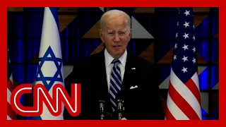 Breaking down what Biden said in Israel amid deadly Gaza hospital strike