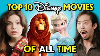 Adults React To The Top 10 Disney Movies Of All Time