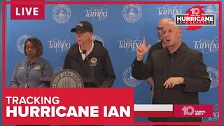 City of Tampa urges people to shelter in place as Hurricane Ian hits Florida
