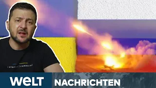 PUTINS KRIEG: Ukrainer bei Bachmut unter Druck – Selenskyj: "Strom von Kanonenfutter" | WELT Stream