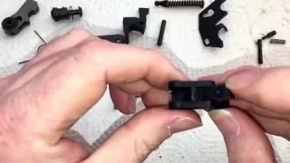 Ruger 10/22 Dissambly and reassembly of a trigger group