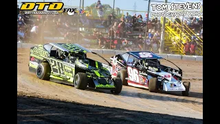 Dirt Modified in car footage Merrittville speedway