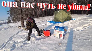 УБИЙЦА!!! Китайская вебасто!! НАС ХОТЕЛА УБИТЬ НА РЫБАЛКЕ! РАССЛЕДОВАНИЕ! Тайга