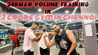 German Volume Training : Slam Fitness Studio Kundrathur | Ft. Sandy Sathish & Jack💪