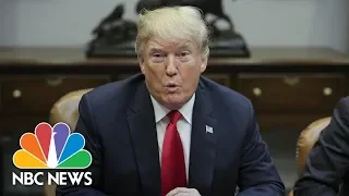 President Trump On Delayed Brett Kavanaugh Vote: 'I'd Like To See A Complete Process' | NBC News