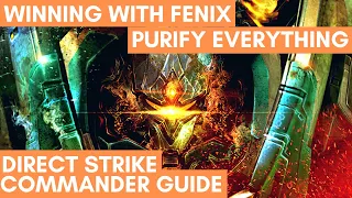 Direct Strike Commander Guide #15: Fenix, The Steward of the Templar [Starcraft 2 Direct Strike]