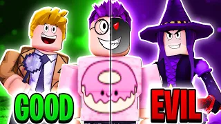 Can We Beat This GOOD VS EVIL ROBLOX GAME?! (Flicker Funny Moments)