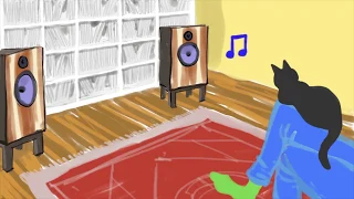 DeVore Fidelity: Music in the room, even the cat knows it.