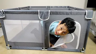 TODALE Baby Playpen Size and Setup