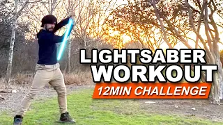 JEDI TRAINING | LIGHTSABER WORKOUT | Intense 12 minutes