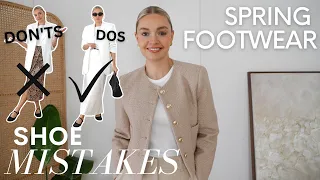 DOS & DON'TS OF SPRING FOOTWEAR | THE SPRING SHOES YOU NEED (& how to style them!)