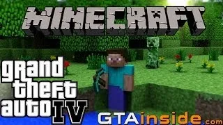 GTA IV Minecraft Map Landscape Mod || Grand Theft Auto 4 Modification [Full HD]