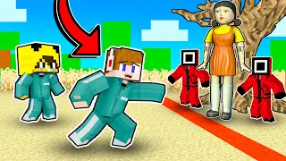 HA MEGMOZDULSZ MEGHALSZ A MINECRAFT-BAN! 😱*SQUID GAME*