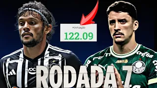 MELHOR TIME  PARA RODADA 7 | DICAS RODADA #7 CARTOLA FC 2024