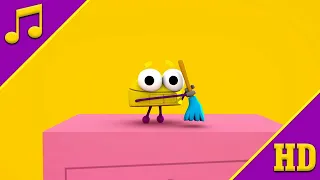 Clean Up Time (Sing-Along) | StoryBots