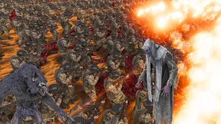 MEGA EPIC BATTLE !! 4 MILLION EVIL ARMY VS HEROES | Ultimate Epic Battle Simulator 2 | UEBS 2 | 4K