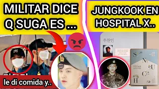 ULTIMO MINUTO🔴MILITAR CONFESO Q SUGA ES MUY😨JUNGKOOK EN HOSPITAL X SUGRAN❤️ noticiasdekpoprecientes