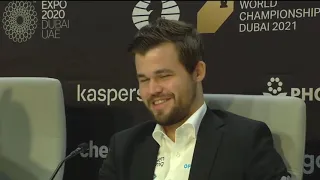 Magnus and Nepo's Funny Answer to Hans Niemann in Press Conference